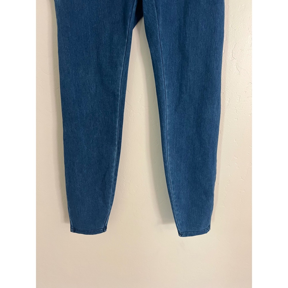 NWT Halara Flex Crossover Pocket Washed Denim Work Leggings - Picture 4 of 7